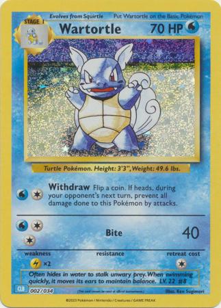 Wartortle - 002/034 - CLB