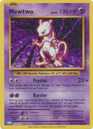 Mewtwo - 014/034 - CLB