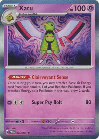 Xatu - 026/091 - Holo Rare (Español)
