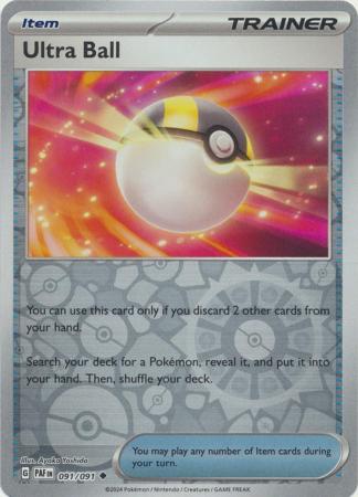 Ultra Ball - 091/091 - Uncommon Reverse Holo