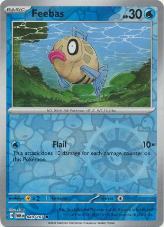 Feebas - 049/167 - Common Reverse Holo (Español)