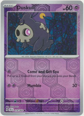 Duskull - 018/064 - Common Reverse Holo