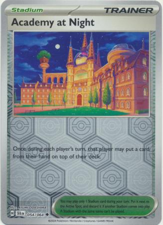 Academy at Night - 054/064 - Uncommon Reverse Holo (Español)