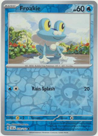 Froakie - 039/142 - Common Reverse Holo