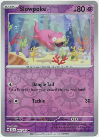 Slowpoke - 057/142 - Common Reverse Holo (Español)