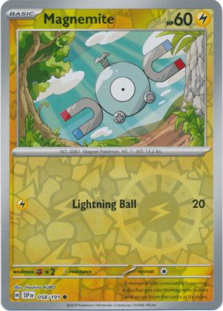 Magnemite - 058/191 - Common Reverse Holo