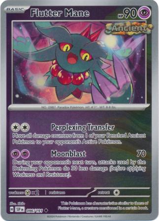 Flutter Mane - 096/191 - Uncommon Reverse Holo