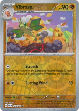 Vibrava - 105/191 - Common Reverse Holo