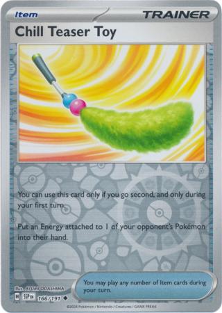 Chill Teaser Toy - 166/191 - Uncommon Reverse Holo