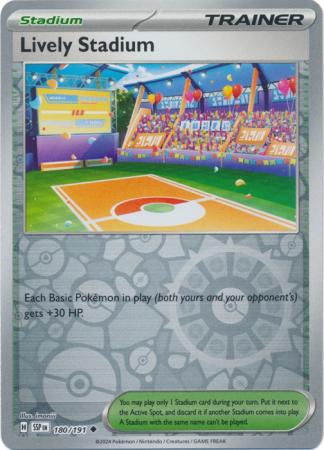 Lively Stadium - 180/191 - Uncommon Reverse Holo