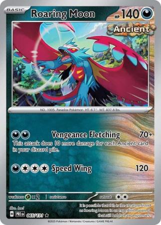 Roaring Moon - 065/131 - Holo Rare