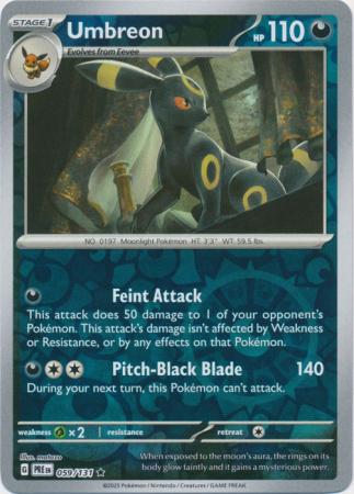 Umbreon - 059/131 - Reverse Holo Rare (Español)