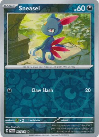 Sneasel - 061/131 - Common Reverse Holo