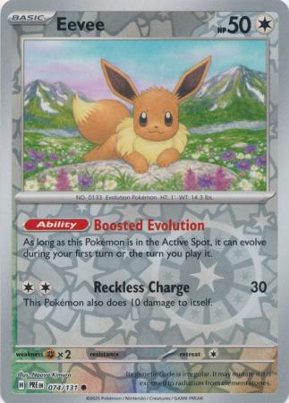 Eevee - 074/131 - Common Reverse Holo