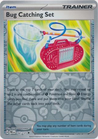 Bug Catching Set - 102/131 - Uncommon Reverse Holo