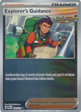 Explorer's Guidance - 107/131 - Uncommon Reverse Holo