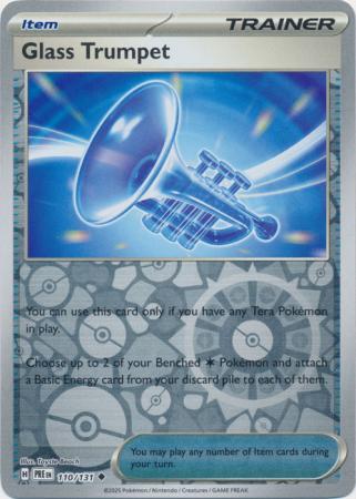 Glass Trumpet - 110/131 - Uncommon Reverse Holo