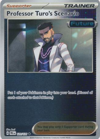 Professor Turo's Scenario - 121/131 - Uncommon Reverse Holo
