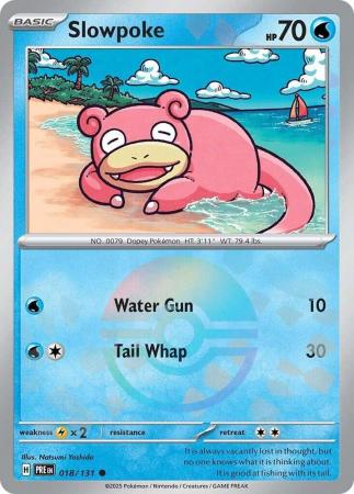 Slowpoke - 018/131 - Common Pokeball Reverse Holo (Español)