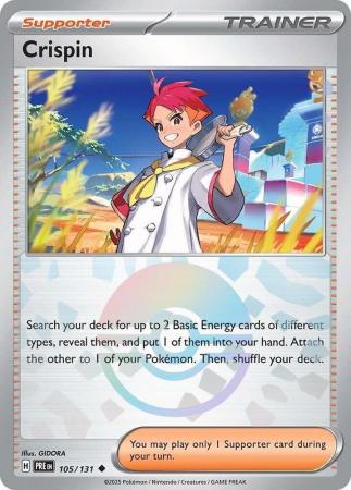 Crispin - 105/131 - Uncommon Pokeball Reverse Holo