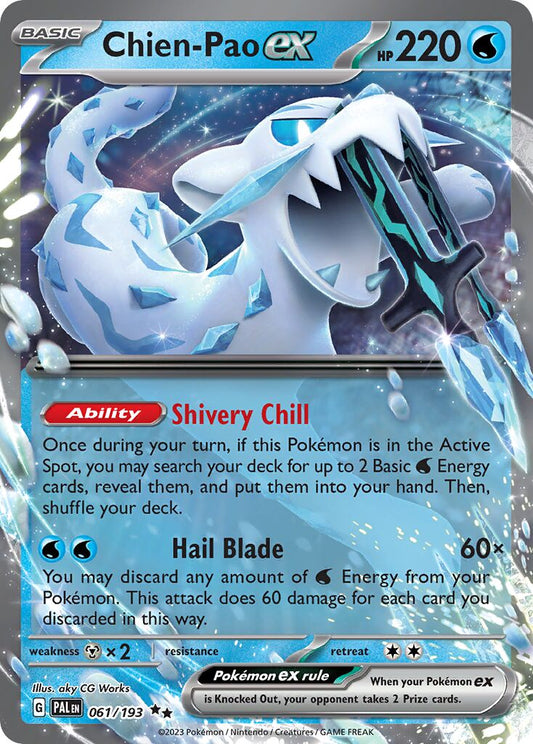 Chien-Pao ex - 061/193 - Double Rare