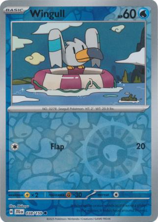 Wingull - 038/159 - Common Reverse Holo (Español LA)