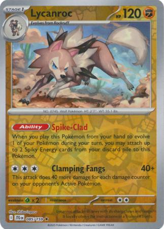 Lycanroc - 085/159 - Reverse Holo Rare