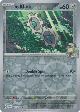 N's Klink - 103/159 - Common Reverse Holo