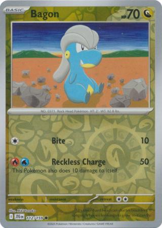 Bagon - 112/159 - Common Reverse Holo (Español LA)