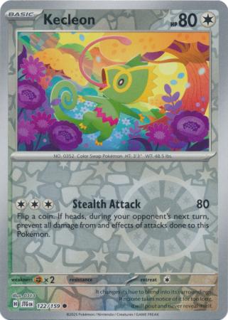 Kecleon - 122/159 - Common Reverse Holo