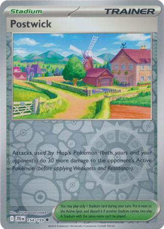 Postwick - 154/159 - Uncommon Reverse Holo