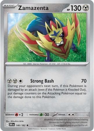 Zamazenta - 146/182 - Holo Rare (Español LA)