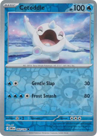 Cetoddle - 064/182 - Common Reverse Holo