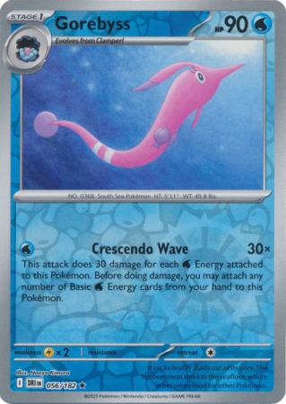 Gorebyss - 056/182 - Reverse Holo Rare
