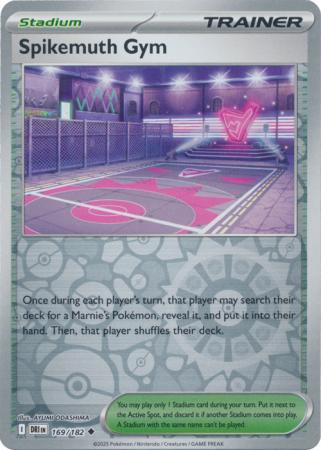 Spikemuth Gym - 169/182 - Uncommon Reverse Holo (Español LA)