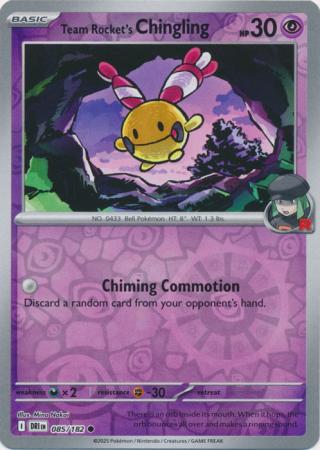 Team Rocket's Chingling - 085/182 - Common Reverse Holo (Español LA)