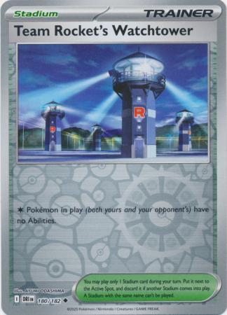 Team Rocket's Watchtower - 180/182 - Uncommon Reverse Holo (Español LA)