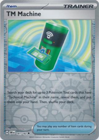 TM Machine - 181/182 - Uncommon Reverse Holo (Español LA)