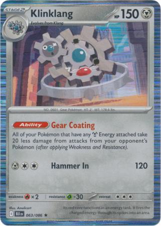 Klinklang - 063/086 - Holo Rare (Español LA)