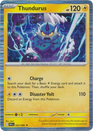 Thundurus - 033/086 - Holo Rare