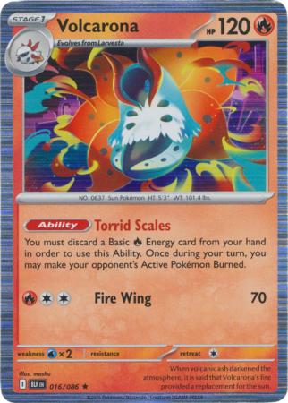 Volcarona - 016/086 - Holo Rare (Español LA)