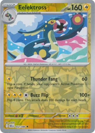 Eelektross - 032/086 - Uncommon Reverse Holo