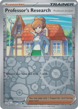 Professor's Research - 085/086 - Uncommon Reverse Holo