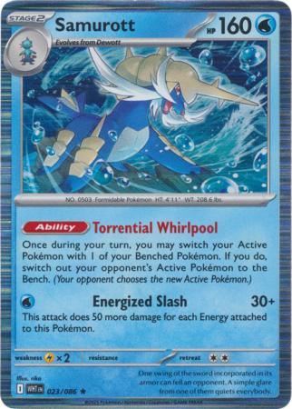 Samurott - 023/086 - Holo Rare (Español LA)