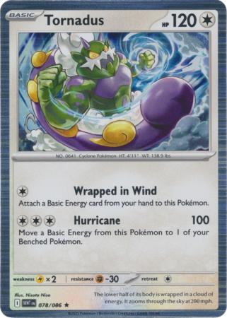 Tornadus - 078/086 - Holo Rare (Español LA)