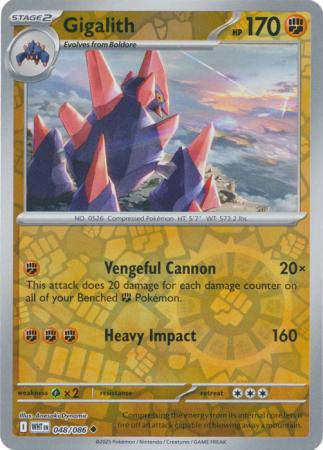 Gigalith - 048/086 - Uncommon Reverse Holo