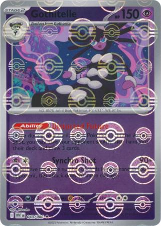 Gothitelle (Poke Ball Pattern) - 043/086 - Reverse Holo Rare
