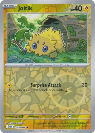 Joltik - 033/086 - Common Reverse Holo