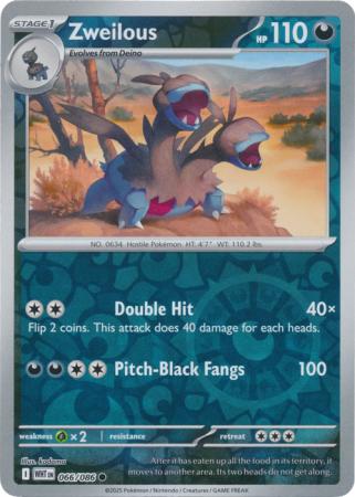 Zweilous - 066/086 - Common Reverse Holo