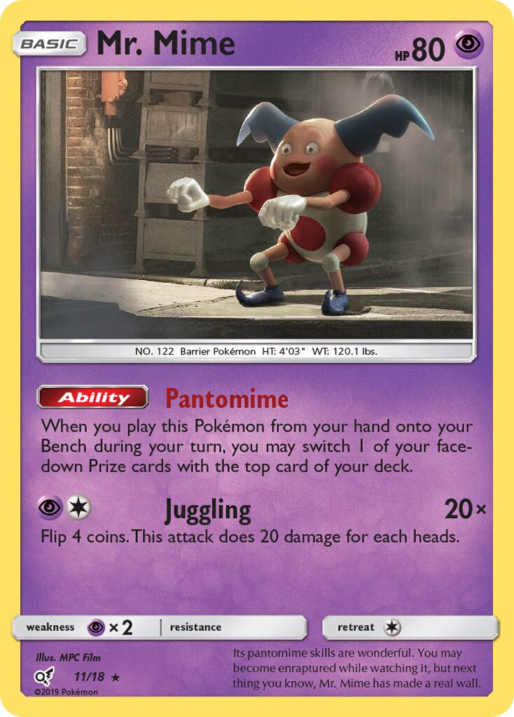 Mr. Mime - 11/18 - Rare